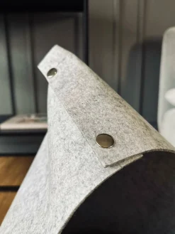 Kattehus med pude – Grå