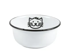 Katteskål emalje