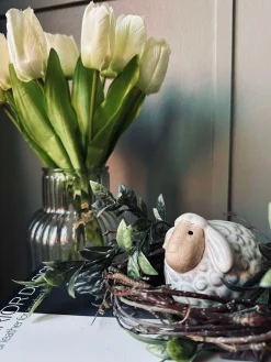 Keramik får - Lille