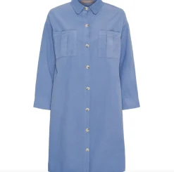 Kjole i baby fløjl - Jeans