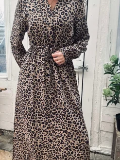 Kjole Lina Leopard