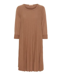 Kjole Selma Dark camel