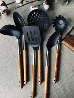 Køkkenredskaber ink dåse - 7 dele