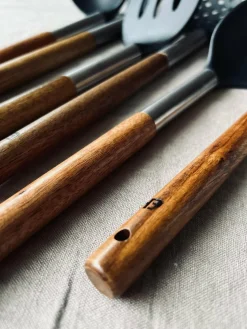 Køkkenredskaber ink dåse - 7 dele