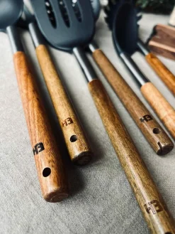 Køkkenredskaber ink dåse - 7 dele