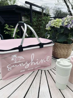 Køletaske 35L - Rosa