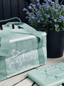 Køletaske m. Køleelement - Dusty Green