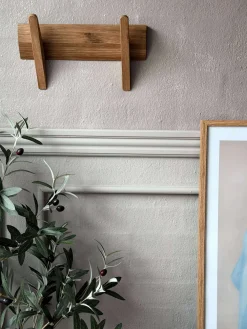 Knagerække - Eg 2 hooks
