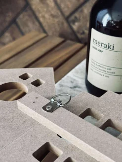 Knagerække med huse