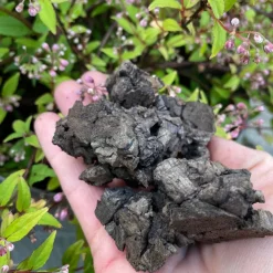 Kork bark til dekoration - Brændt