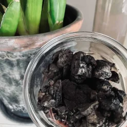 Kork bark til dekoration - Brændt