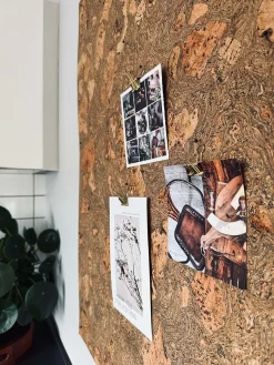 Korkplade 60×90 – Iceberg grey