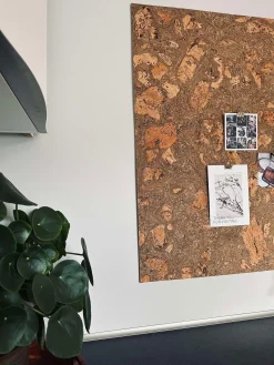 Korkplade 60×90 – Iceberg grey