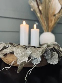Krans med glimmer - Lys