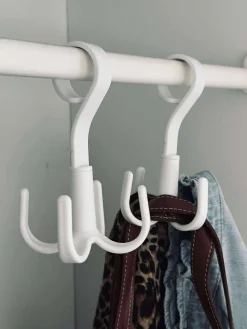 Krog til bøjler eller tasker - 2 stk.