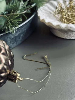 Krog til opsætning af julepynt - Guld