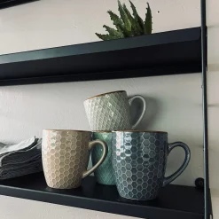 Krus blandet farver - 4 stk