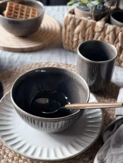 Krus Lydia keramik - Sæt med 4 stk