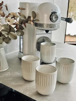 Krus Stentøj – Pakke med 4 stk - Flere farver