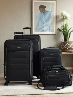 Kuffert sæt af 3stk og tage til håndbagage