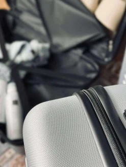 Kuffert sæt LUX Silver - Sæt af 3 stk.