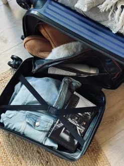 Kuffert Trolley - Blue