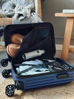 Kuffert Trolley - Blue