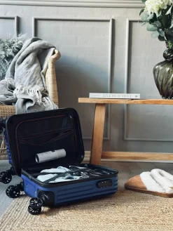 Kuffert Trolley - Blue