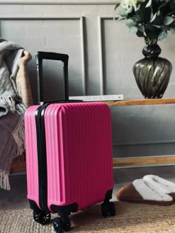 Kuffert Trolley - Magenta pink