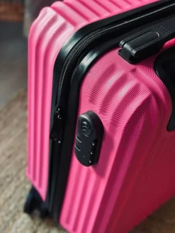 Kuffert Trolley - Magenta pink