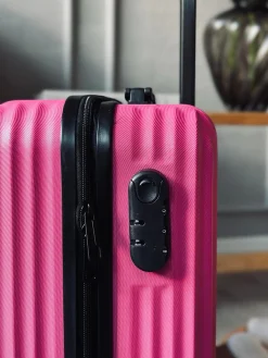 Kuffert Trolley - Magenta pink