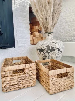 Kurve - Sæt af 2 stk i vandhyacinth