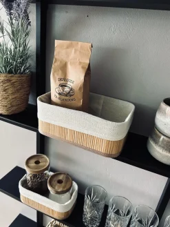 Kurve 3 stk - Bambus