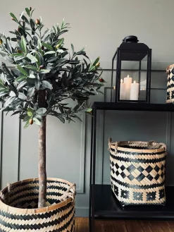 Kurve i 3 størrelser – Bambus håndlavet