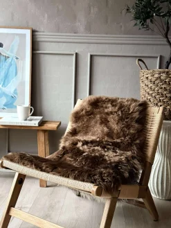 Lammeskind i flot brun farve 60x90cm