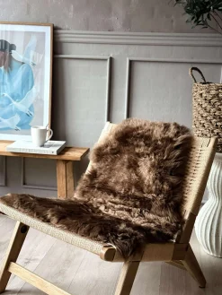 Lammeskind i flot brun farve 60x90cm