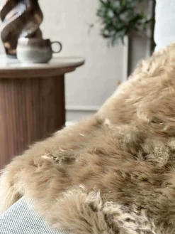 Lammeskind Taupe - 85x55cm