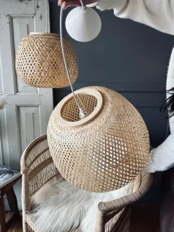 Lampe bambus – Dia 33cm