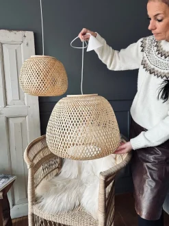 Lampe bambus – Dia 33cm