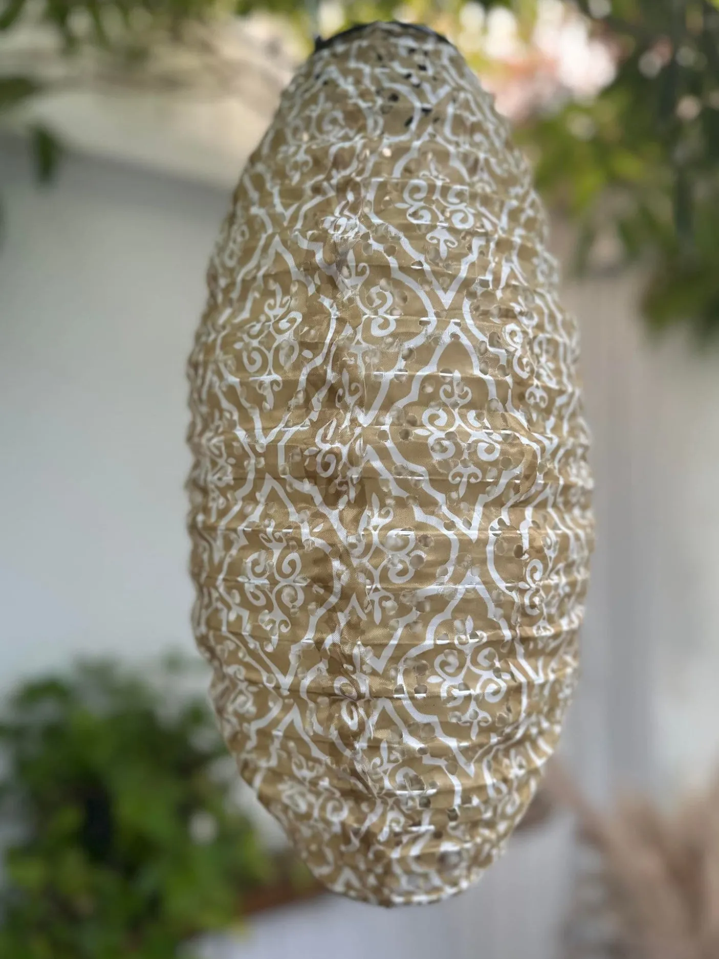 Lampe med solceller - SUMMER GOLD