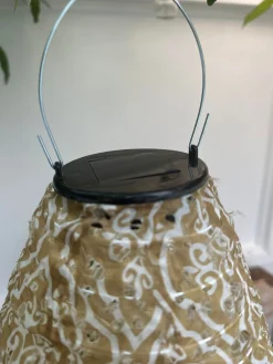 Lampe med solceller - SUMMER GOLD