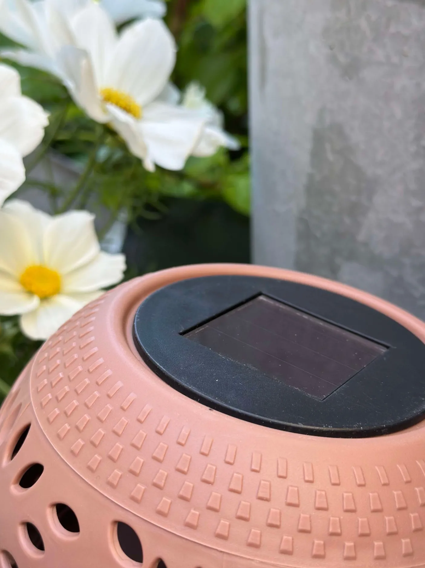 Lanterne FIONA Solar - Old rose