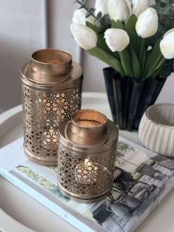 Lanterne GOLDEN - Flere størrelser