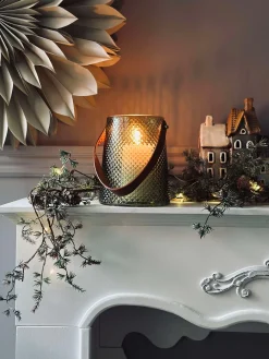 Lanterne i glas - Grøn