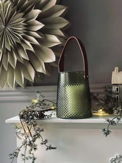 Lanterne i glas - Grøn