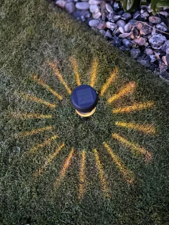 Lanterne m. Effekt – Solceller – Tilbud 2 stk