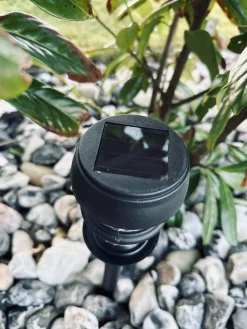 Lanterne m. Effekt – Solceller – Tilbud 2 stk