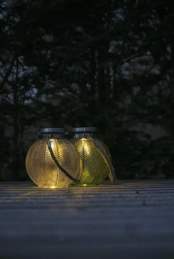 Lanterne med solceller – Nancy Big green