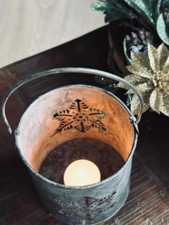 Lanterne med stjerne - Zink