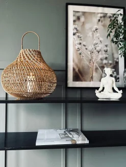 Lanterne Nature - H 30cm Håndlavet